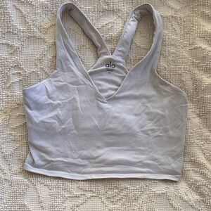 ALO Yoga White Sports Bra